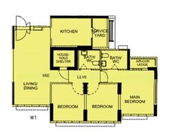 Blk 479C Valley Spring @ Yishun (Yishun), HDB 4 Rooms #538890421